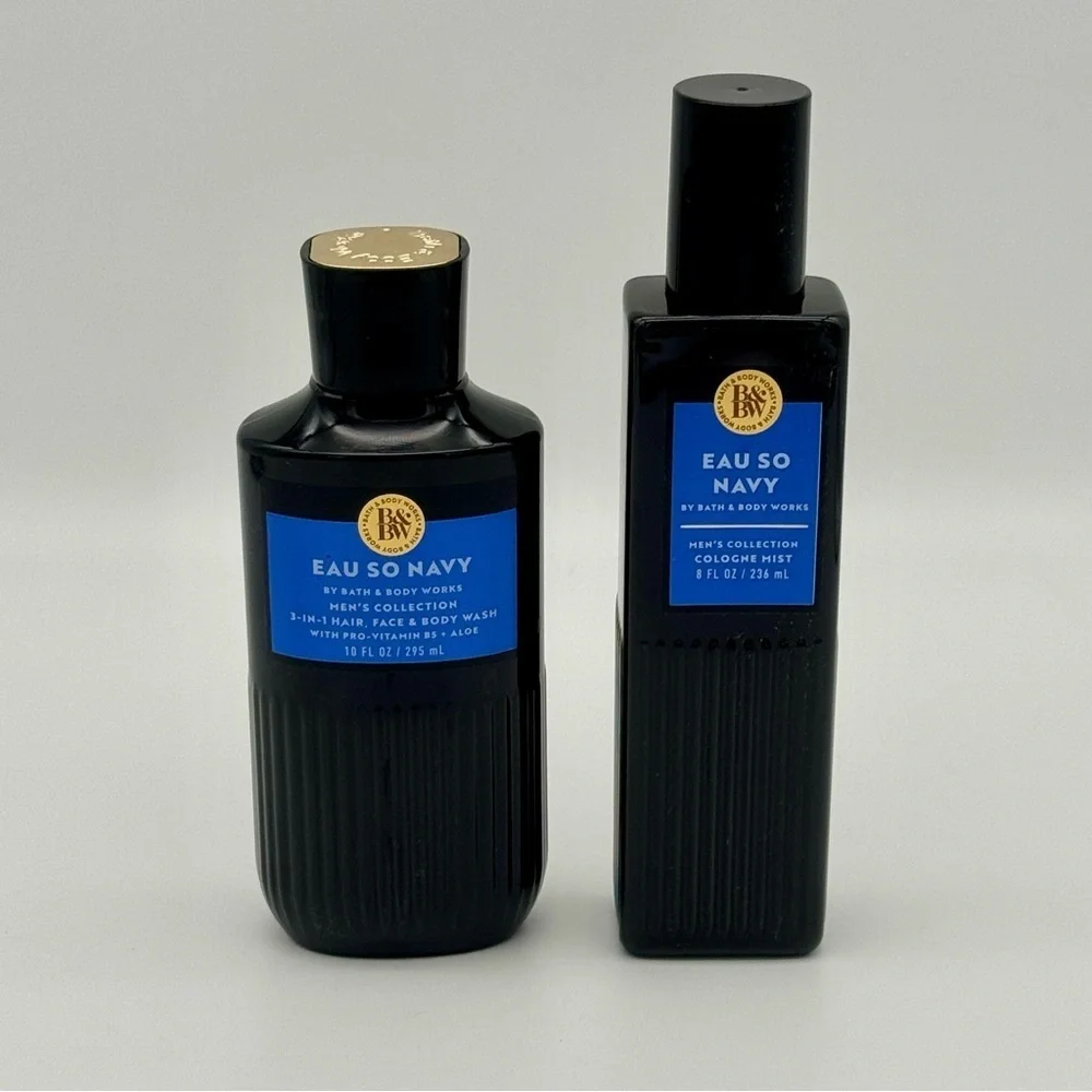 Bath & Body Works Eau So Navy Men’s Body Care Gift Set NWT